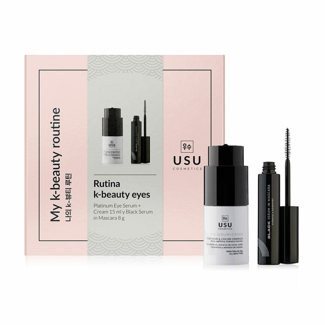 Unisex kosmetikos rinkinys USU Cosmetics My K-Beauty Eyes Rutine 2 Dalys