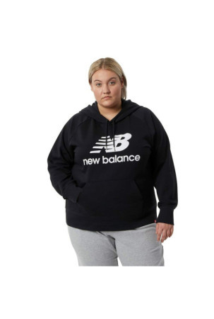 Moteriškas džemperis su gobtuvu New Balance WT03550 Juoda