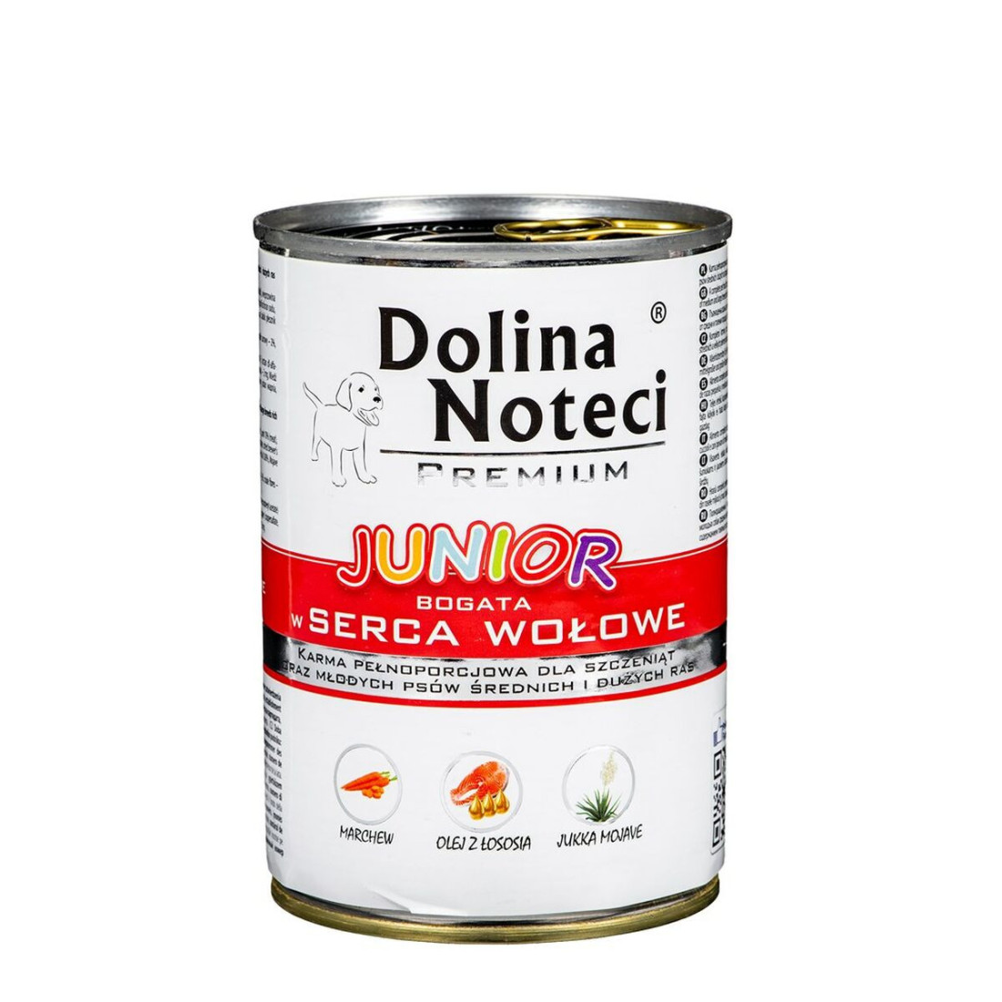 Šlapias maistas Dolina Noteci Premium Junior Veršiena 400 g