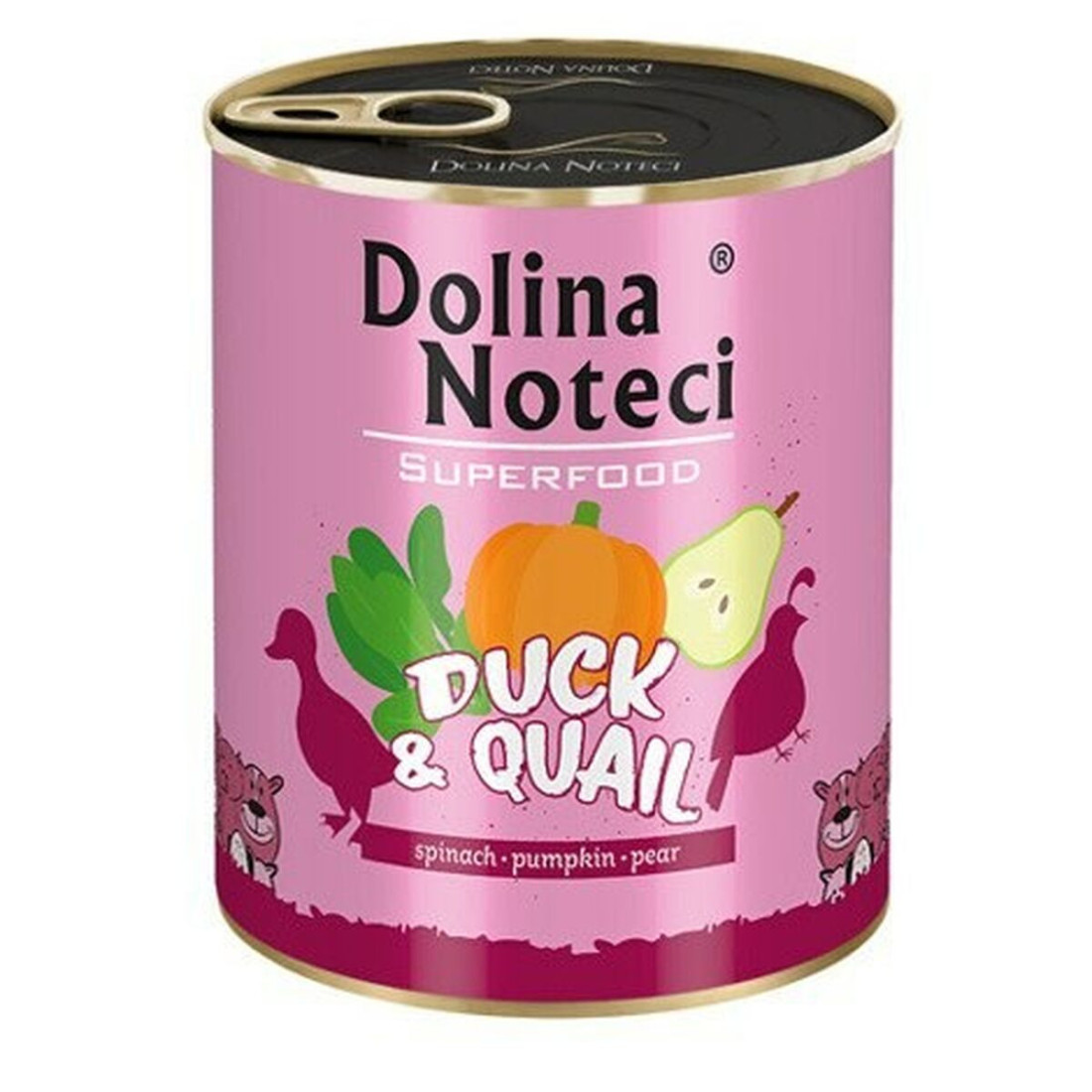 Šlapias maistas Dolina Noteci Superfood Antis Paukščiai 800 g