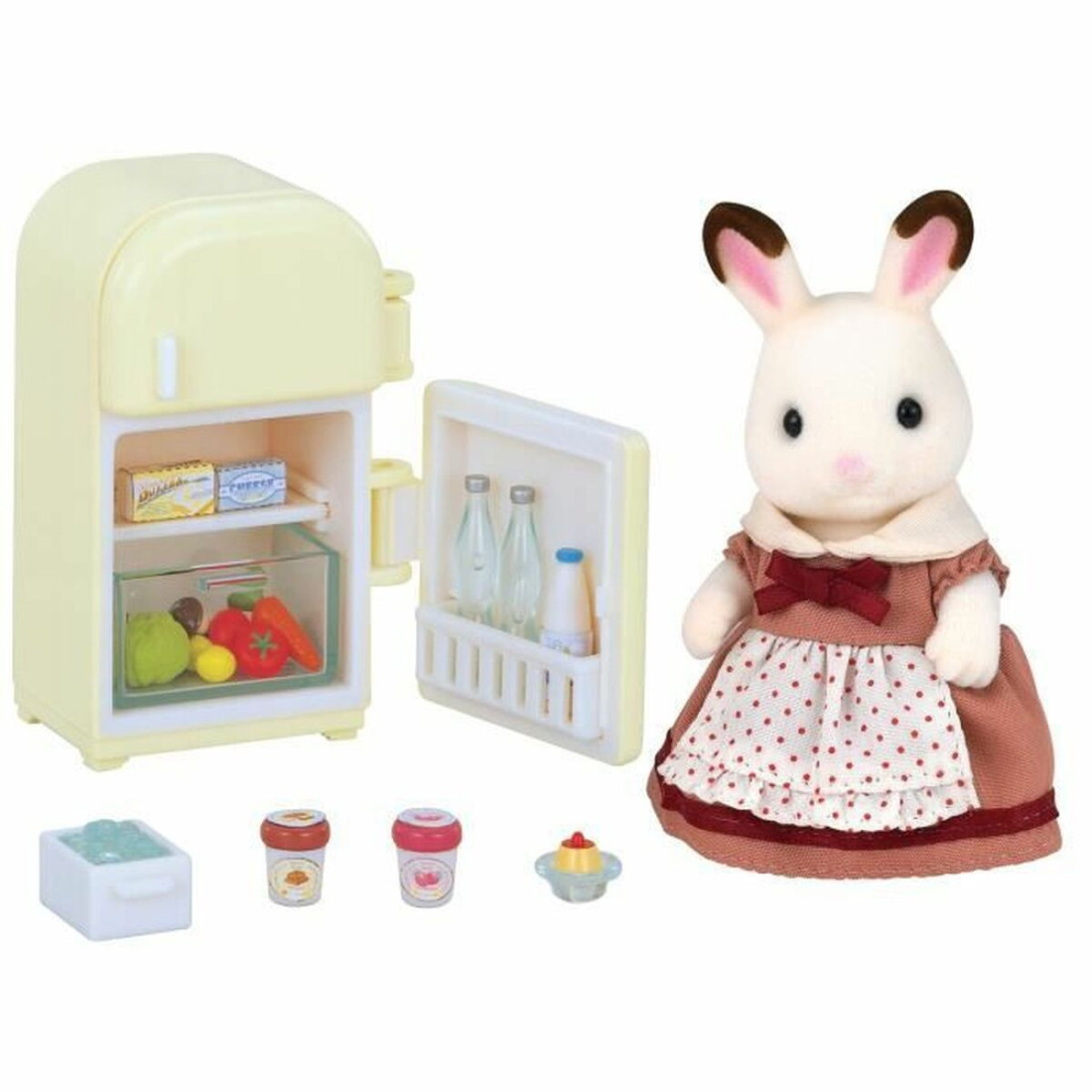 Veiklos rodikliai Sylvanian Families Mom Rabbit Chocolate / Refrigerator