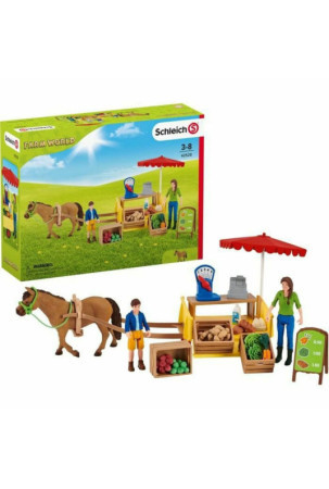 Playset Schleich Mobile Farm Stall