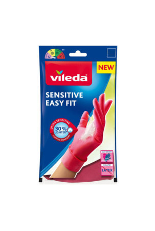 Nitrile gloves Vileda Easy Fit 168411 S