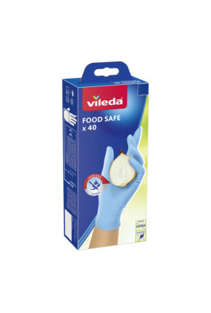 Vienkartinės pirštinės Vileda Food Safe 171015 M/L (40 vnt.)