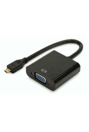 Mini HDMI – VGA adapteris Digitus DA-70460 Juoda