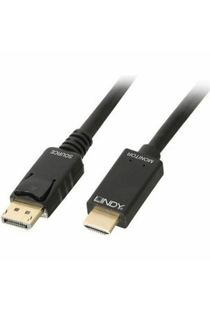 DisplayPort – HDMI adapteris LINDY 36922 Juoda