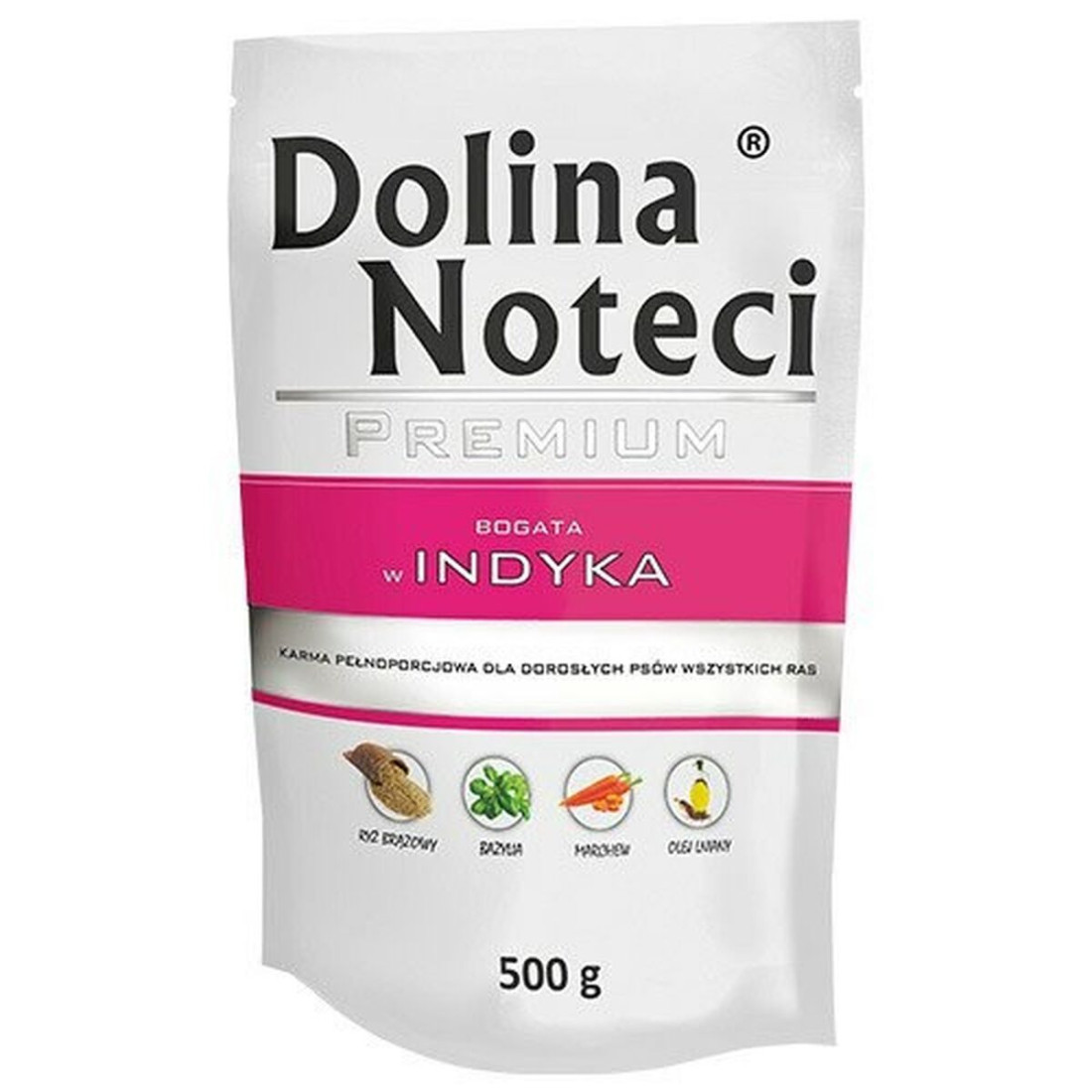 Šlapias maistas Dolina Noteci Premium Turkija Daržovė 500 L 500 g