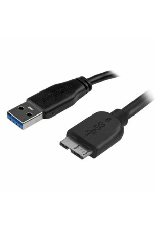 Kabelis USB į mikro USB Startech USB3AUB2MS Juoda