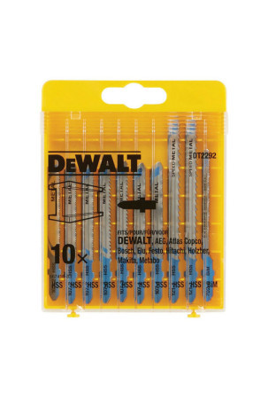 Pjūklo geležtė Dewalt DT2292-QZ Metalinis 10 Dalys