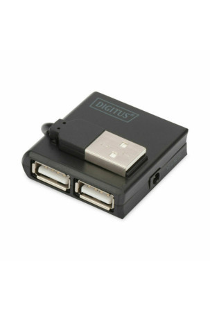 USB šakotuvas Digitus DA-70217 Juoda