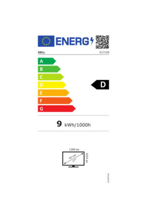 Monitorius Dell E1715S 17" SXGA