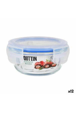 Hermetiška priešpiečių dėžutė Quttin Apskritas 200 ml (12 vnt.)