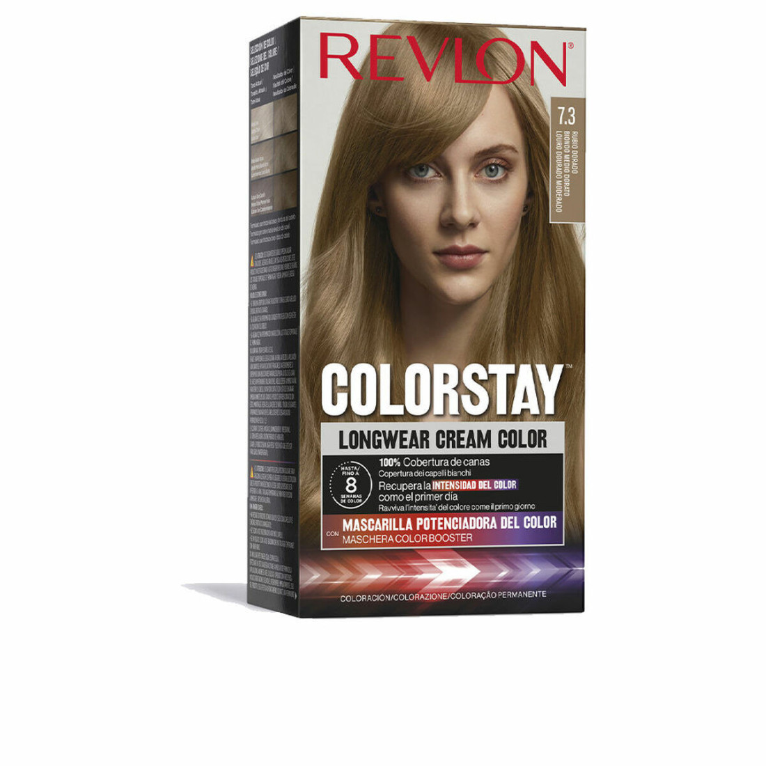 Ilgalaikiai dažai Revlon Colorstay Nº 7.3 Auksiniai šviesūs