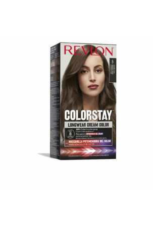 Ilgalaikiai dažai Revlon Colorstay Šveisiai ruda Nº 5