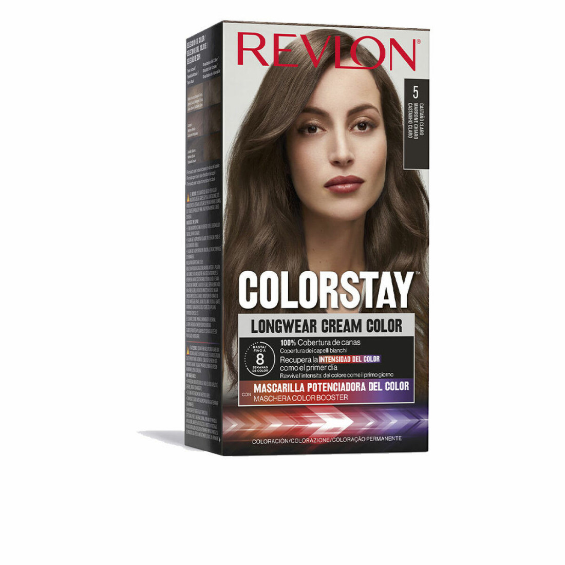 Ilgalaikiai dažai Revlon Colorstay Šveisiai ruda Nº 5