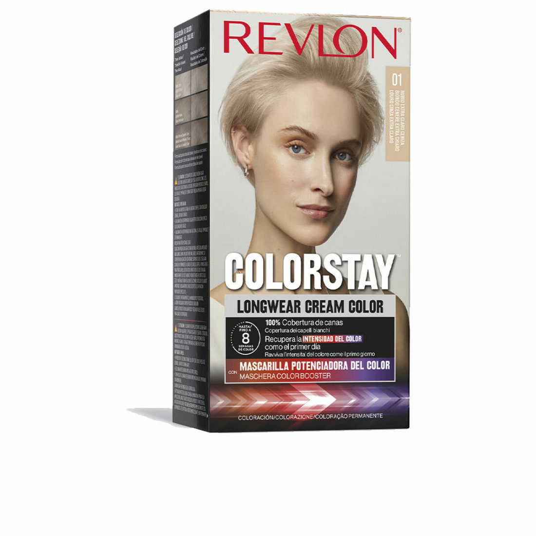 Ilgalaikiai dažai Revlon Colorstay Nº 001 Peleninis