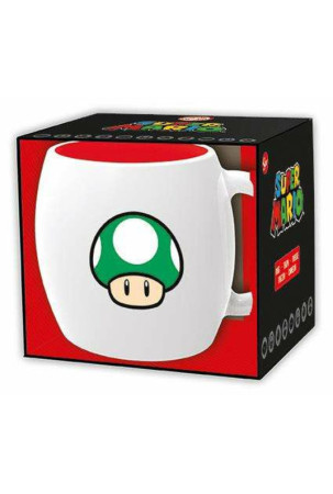 Puodelis su dėžute Super Mario 1-UP Keramikinis 360 ml