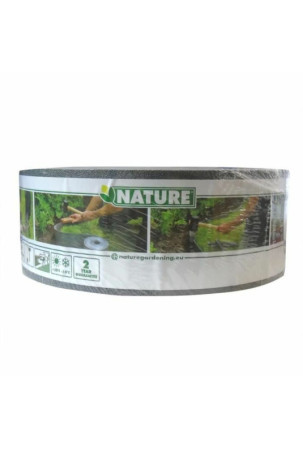 Sodo tvora Nature Pilka Polietilenas 7,5 cm x 10 m