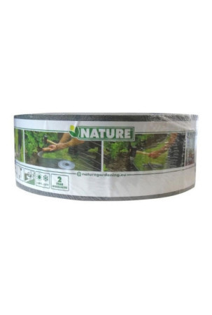 Sodo tvora Nature Pilka Polietilenas 7,5 cm x 10 m