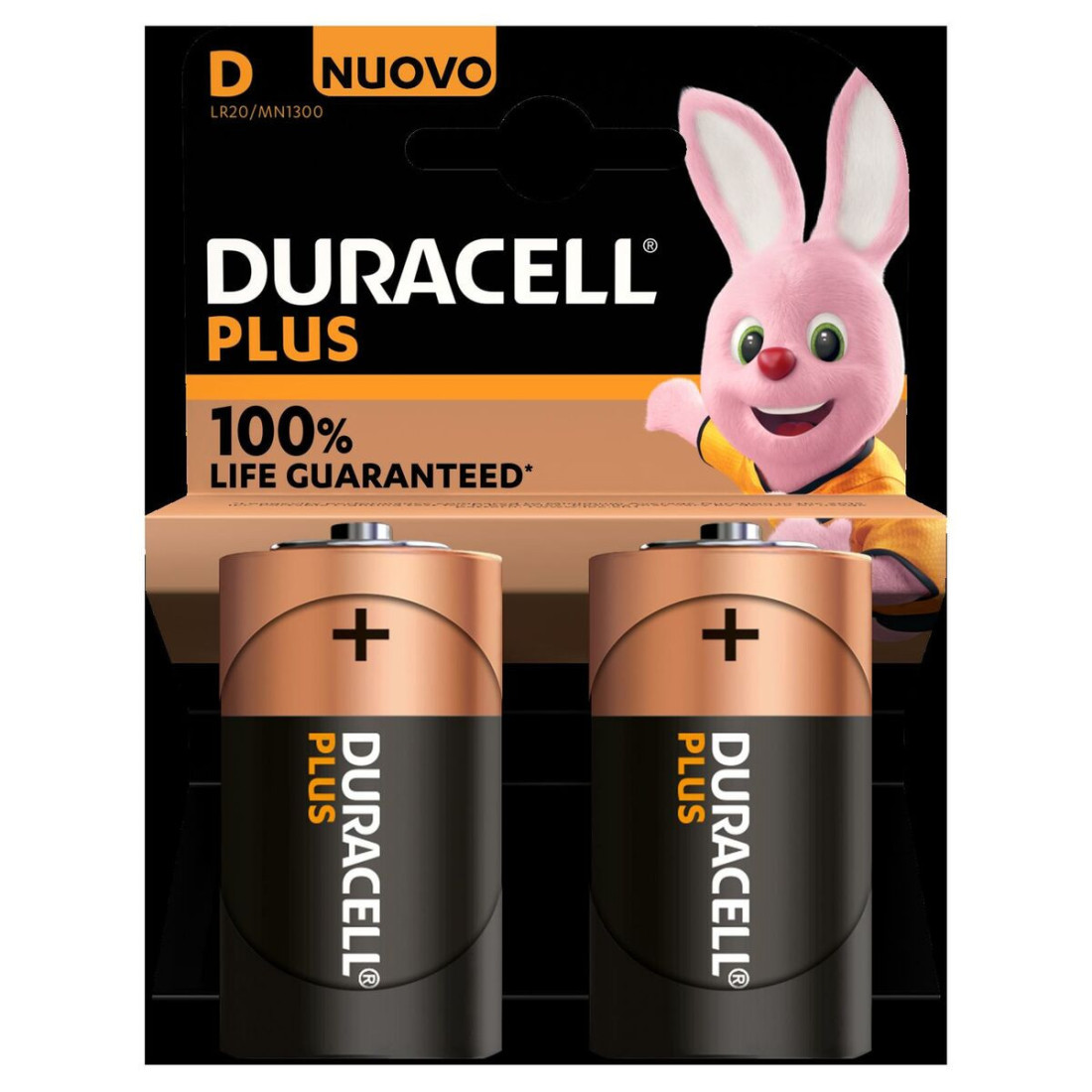 Šarminė baterija DURACELL LR20 K2 1,5 V