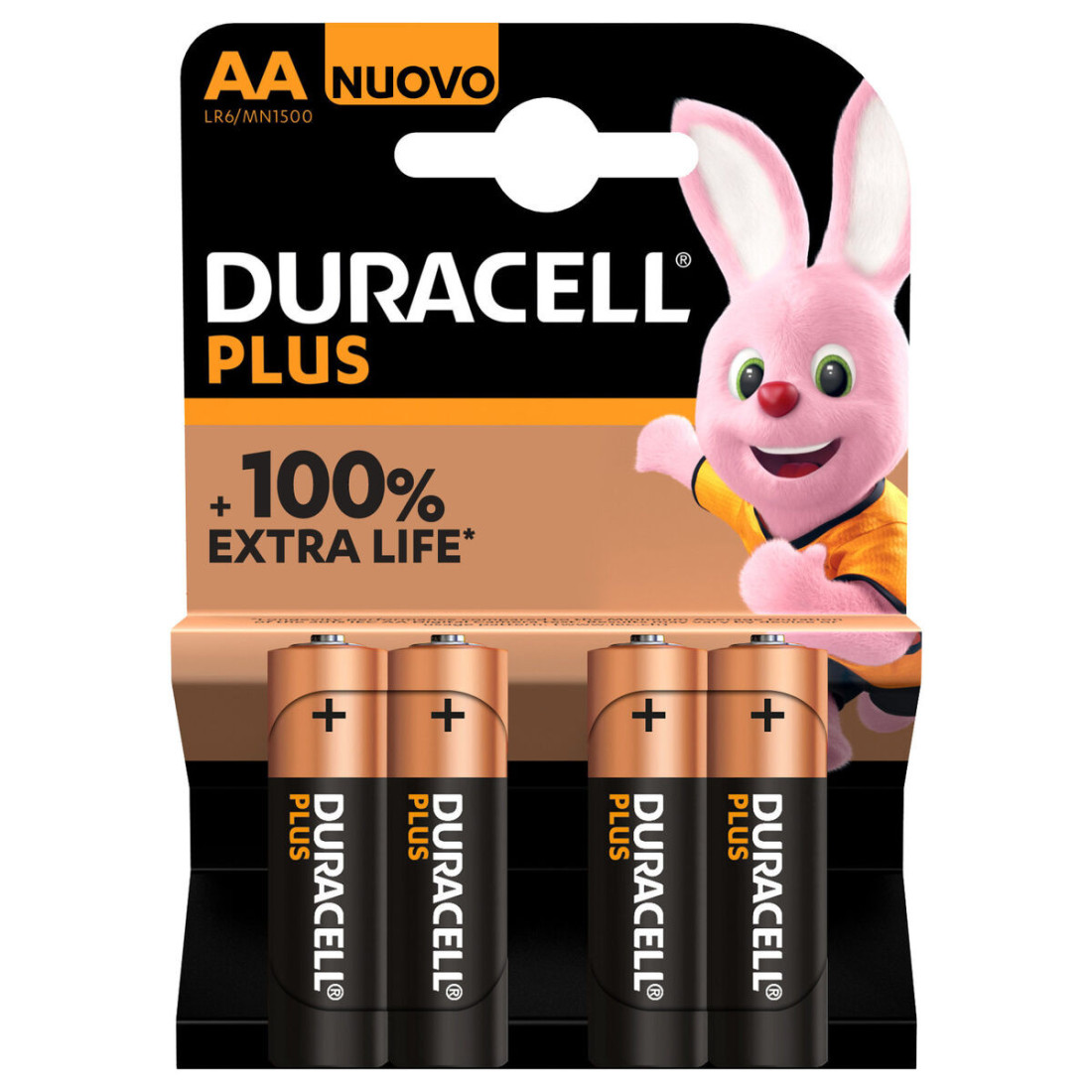 Šarminė baterija DURACELL LR06 K4 1,5 V (20 vnt.)