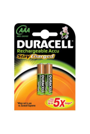 Įkraunamos baterijos DURACELL HR03 1.2 V AAA (2 vnt.)