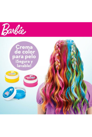 Plakų stiliavimo rinkinys Barbie Rainbow Tie 15,5 x 10,5 x 2,5 cm Plaukai su akcentais Spalvotas