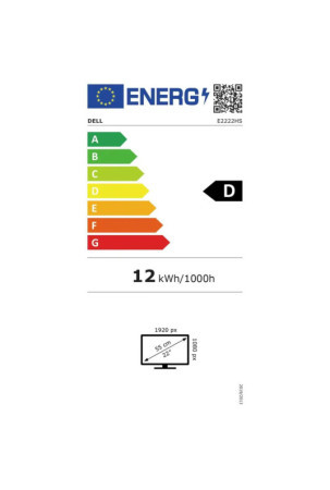 Monitorius Dell E2222HS 1920 x 1080 px VGA HDMI 21,5"
