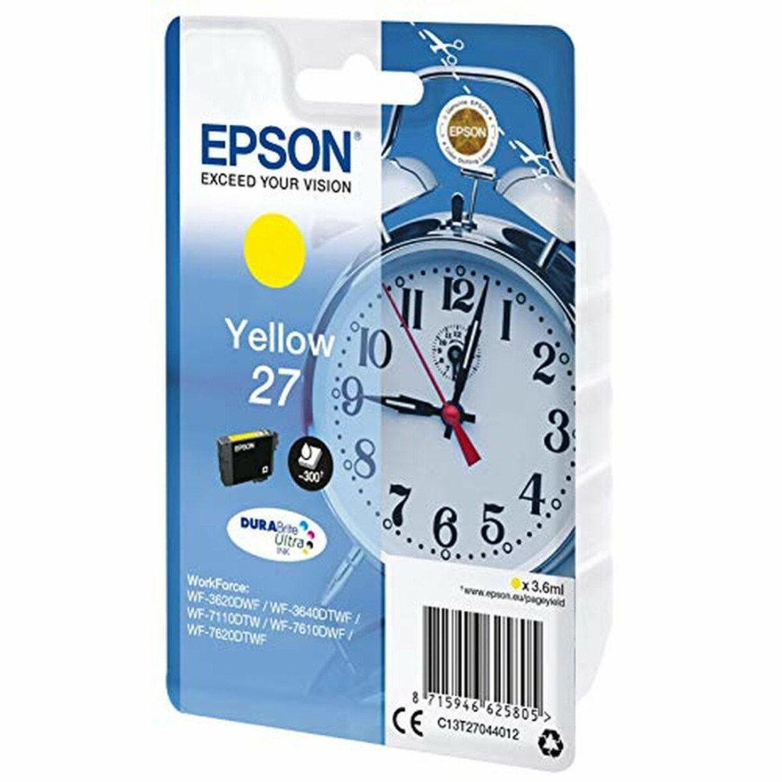 Originali rašalo kasetė Epson C13T27044012