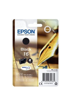 Suderinamas rašalo kasetė Epson C13T16214012 Juoda