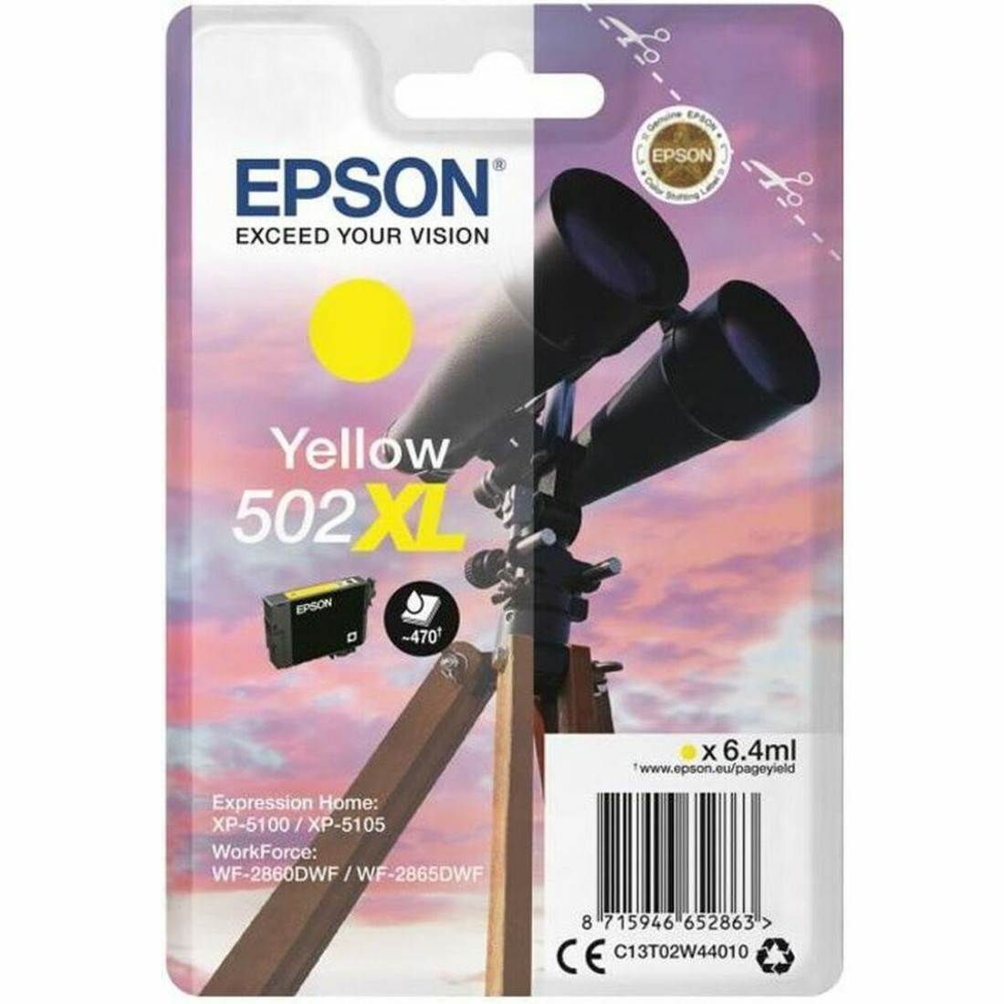 Originali rašalo kasetė Epson C13T02W44020