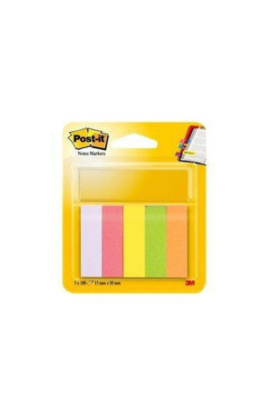 Lipnūs lapeliai Post-it 47,6 x 47,6 mm Spalvotas (12 vnt.)