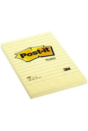 Lipnūs lapeliai Post-it XL 15,2 x 10,2 cm Geltona (2 vnt.)