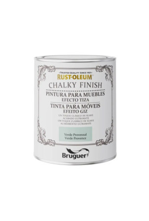 Dažai Bruguer Rust-oleum Chalky Finish 5733888 Baldai Provencal Green 750 ml