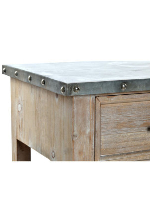 Console DKD Home Decor Medžio Aliuminis 160 x 40,5 x 81 cm