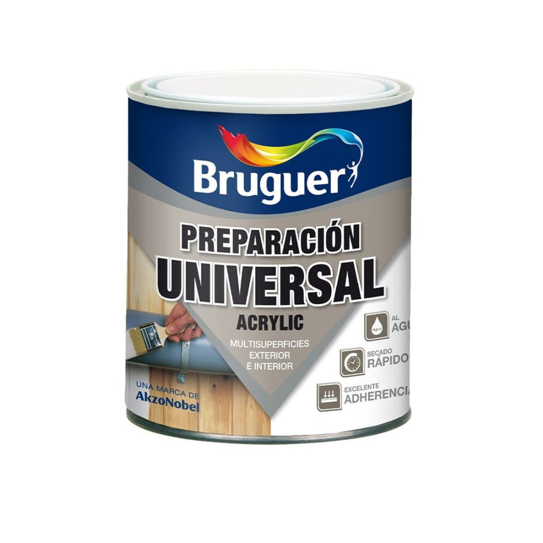 Paviršiaus paruošimas Bruguer 5120577 Universalus Akrilas Spausdinimas Balta 750 ml Parafinas