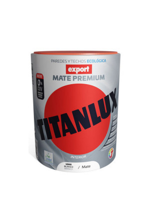 Vinilo dažai Titanlux Export f31110034 Lubos Siena Plaunamas Balta 750 ml Parafinas