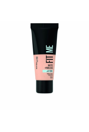 Kremas-makiažo pagrindas Maybelline Fit Me Poreless Nº 130 30 ml