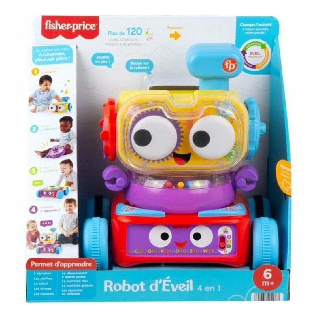 Trasa su Rampomis Fisher Price Jo the Robot 4 in 1