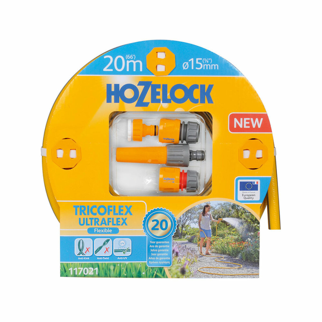 Žarna Hozelock tricoflex ultraflex Ø 15 mm (20 m)