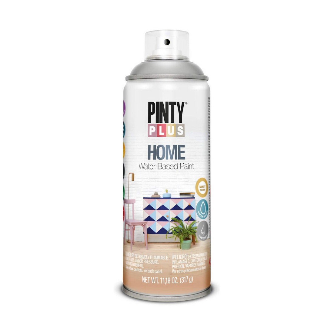 Purškiami dažai Pintyplus Home HM417 400 ml Rainy Grey