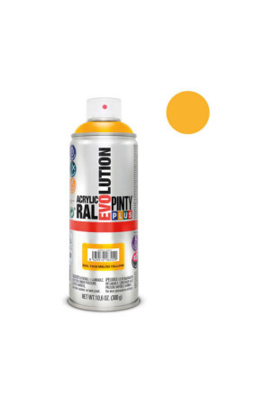 Purškiami dažai Pintyplus Evolution RAL 1028 400 ml Melon Yellow