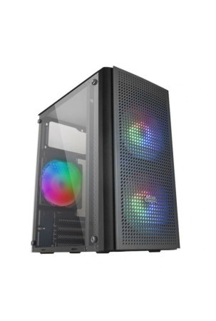 Micro ATX korpusas Mars Gaming MC300 Juoda RGB mATX