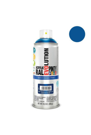 Purškiami dažai Pintyplus Evolution RAL 5010 Vandens pagrindu Gentian Blue 400 ml