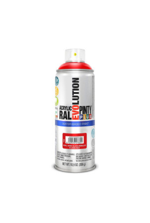 Purškiami dažai Pintyplus Evolution RAL 3000 Vandens pagrindu Flame Red 400 ml