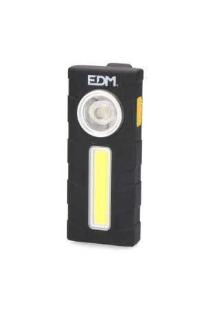 žibintuvėlis LED EDM Flakonas Juoda 320 Lm