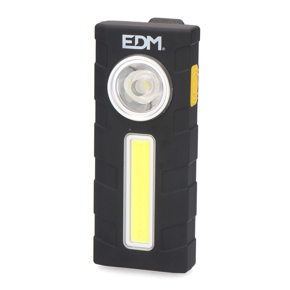 žibintuvėlis LED EDM Flakonas Juoda 320 Lm