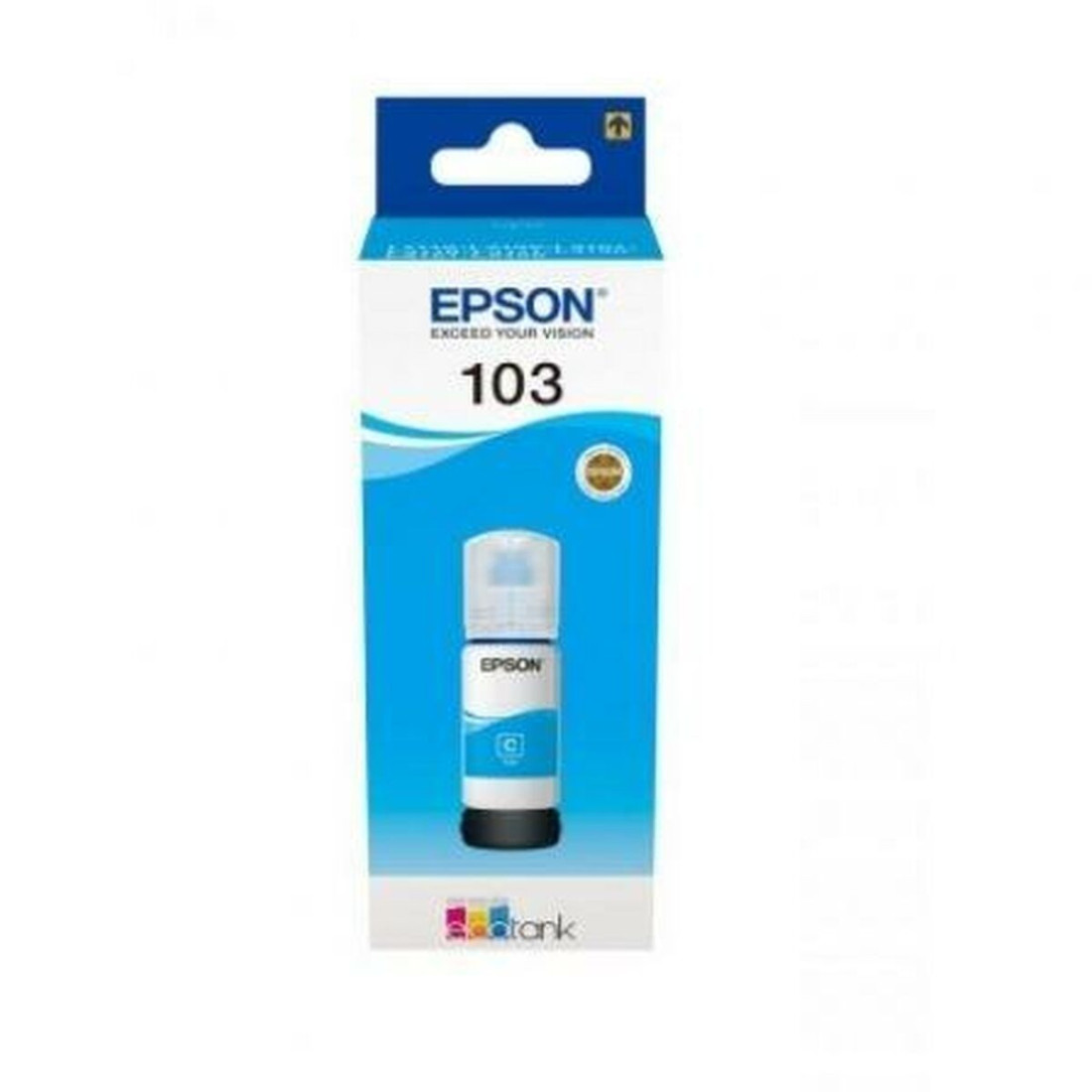 Suderinamas rašalo kasetė Epson 103 EcoTank Cyan ink bottle (WE) 70 ml Ciano