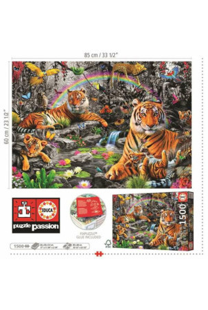 Dėlionė Educa Radiant forest 1500 Dalys