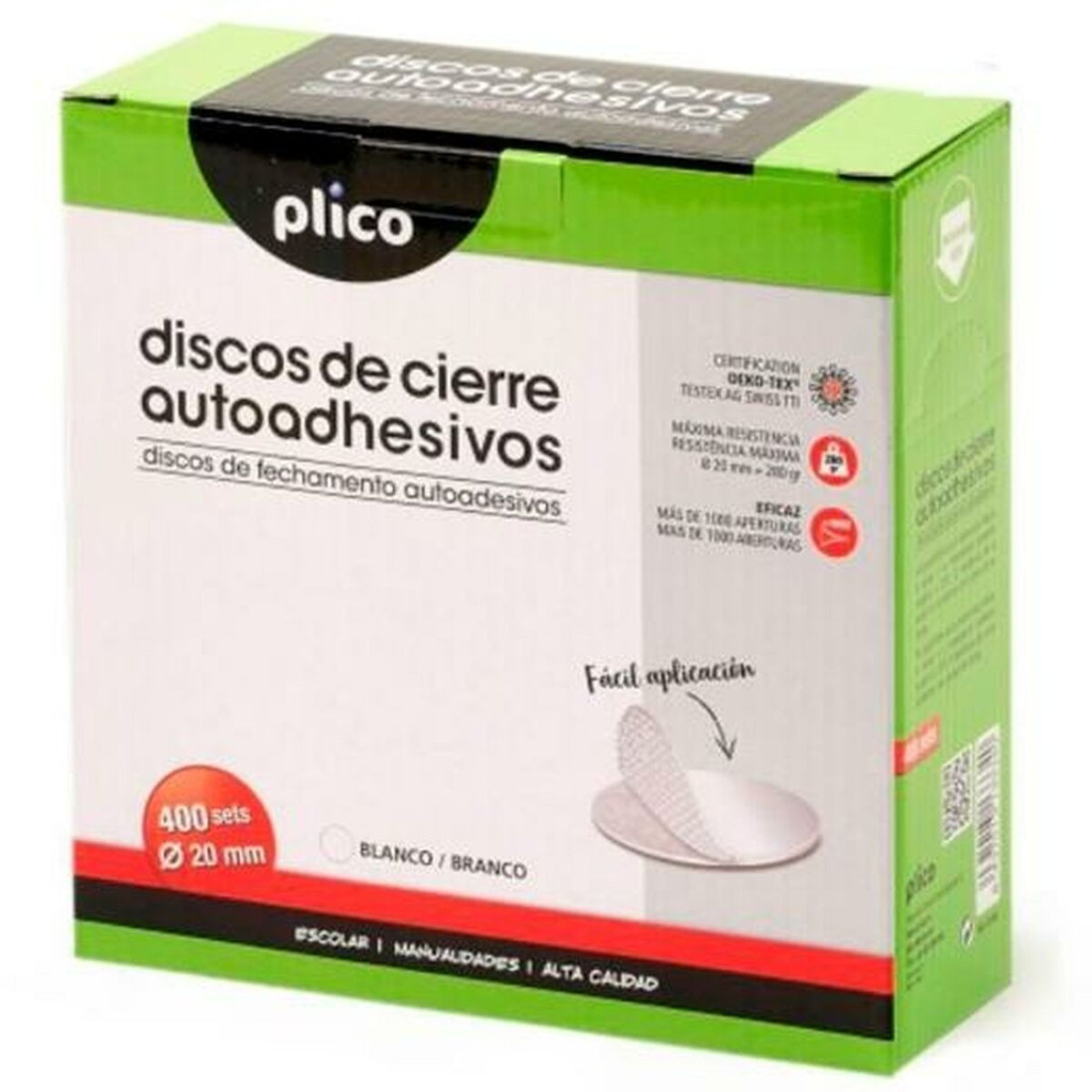 Klijai „Adhesives“ PLICO 400 Dalys Juoda